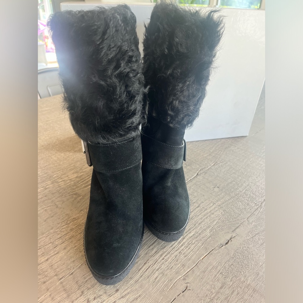 Moncler heeled further boots with buckle - Picture 3 of 3